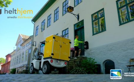 Amedia Distribusjon er et fyrtårn i miljøledelse