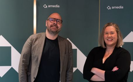 Amedia fornyer sin visuelle profil